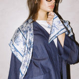 Square Silk Scarf #4