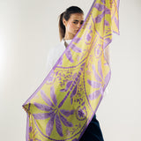 Long Silk Scarf #4