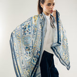Long Silk Scarf #7