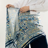 Long Silk Scarf #7