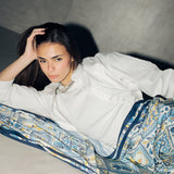 Long Silk Scarf #7