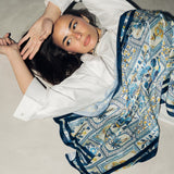 Long Silk Scarf #7