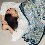 Long Silk Scarf #7
