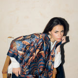 Long Silk Scarf #6