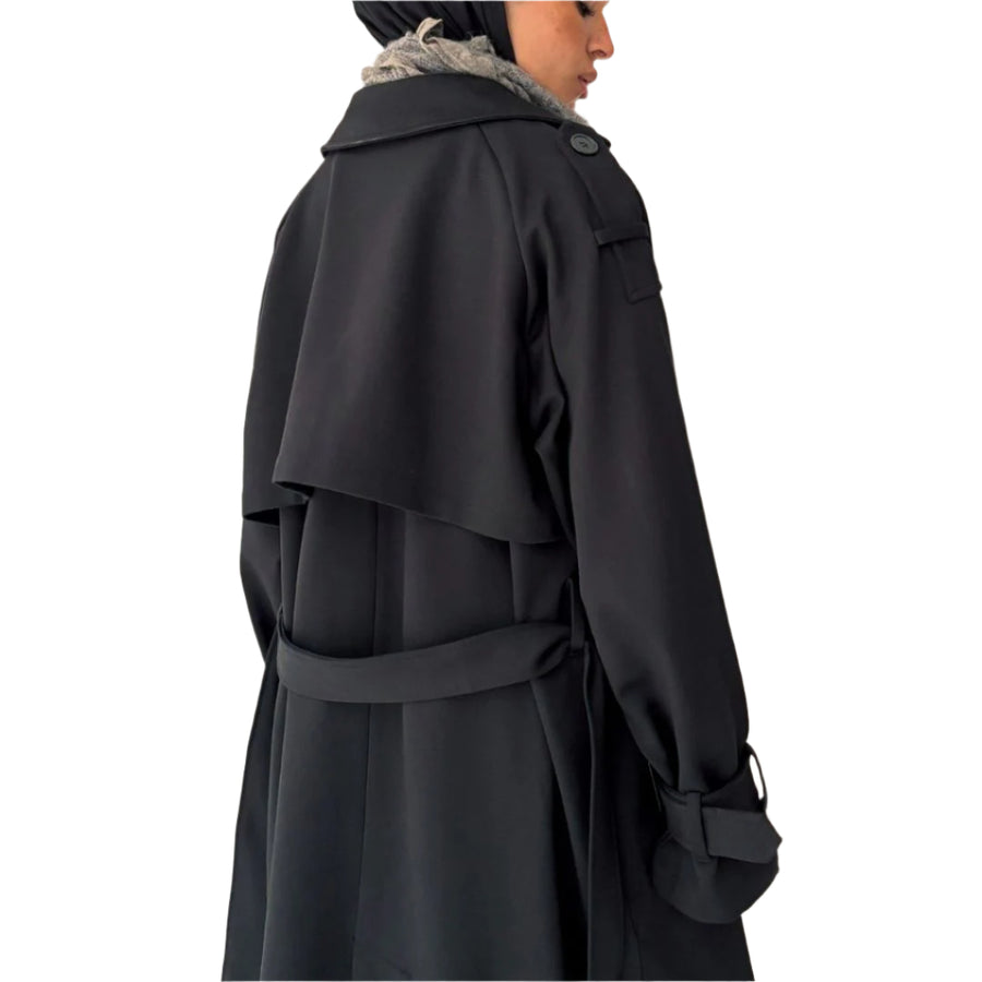 Blacky Trench Coat