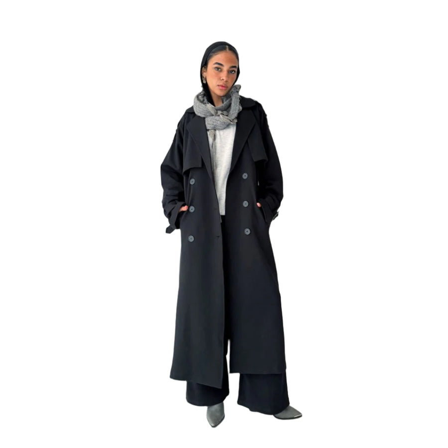 Blacky Trench Coat