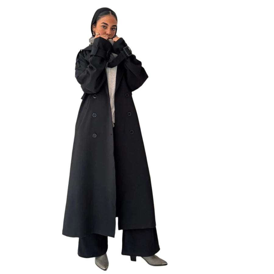 Blacky Trench Coat