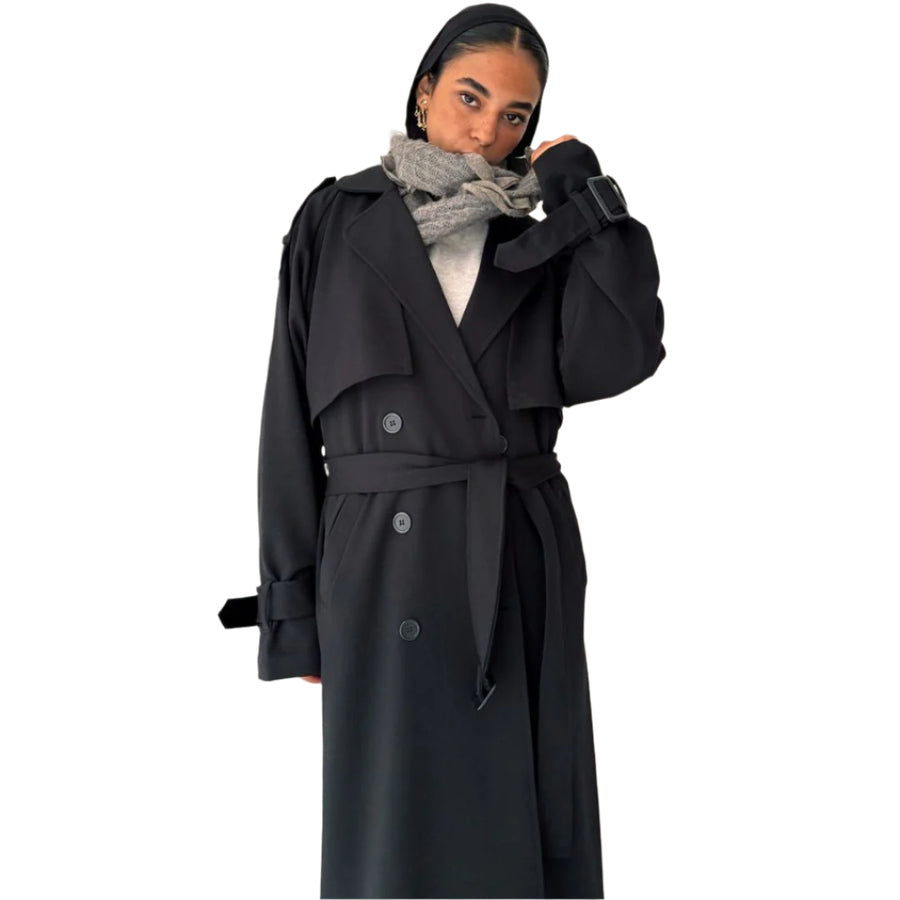 Blacky Trench Coat