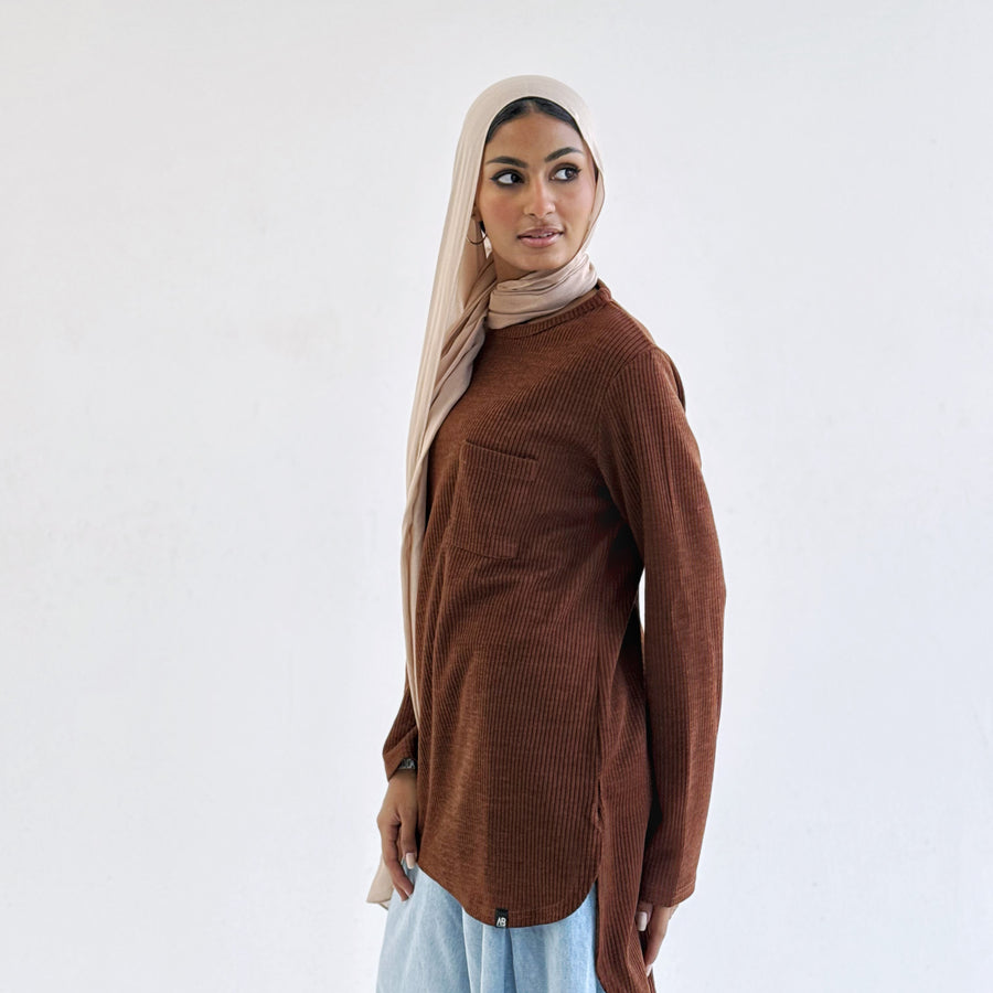 Essential Top Brown