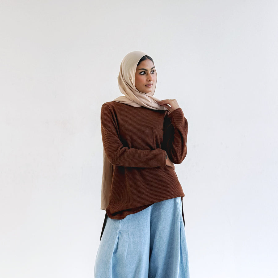 Essential Top Brown