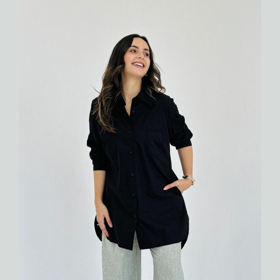 Noir Relaxed Shirt