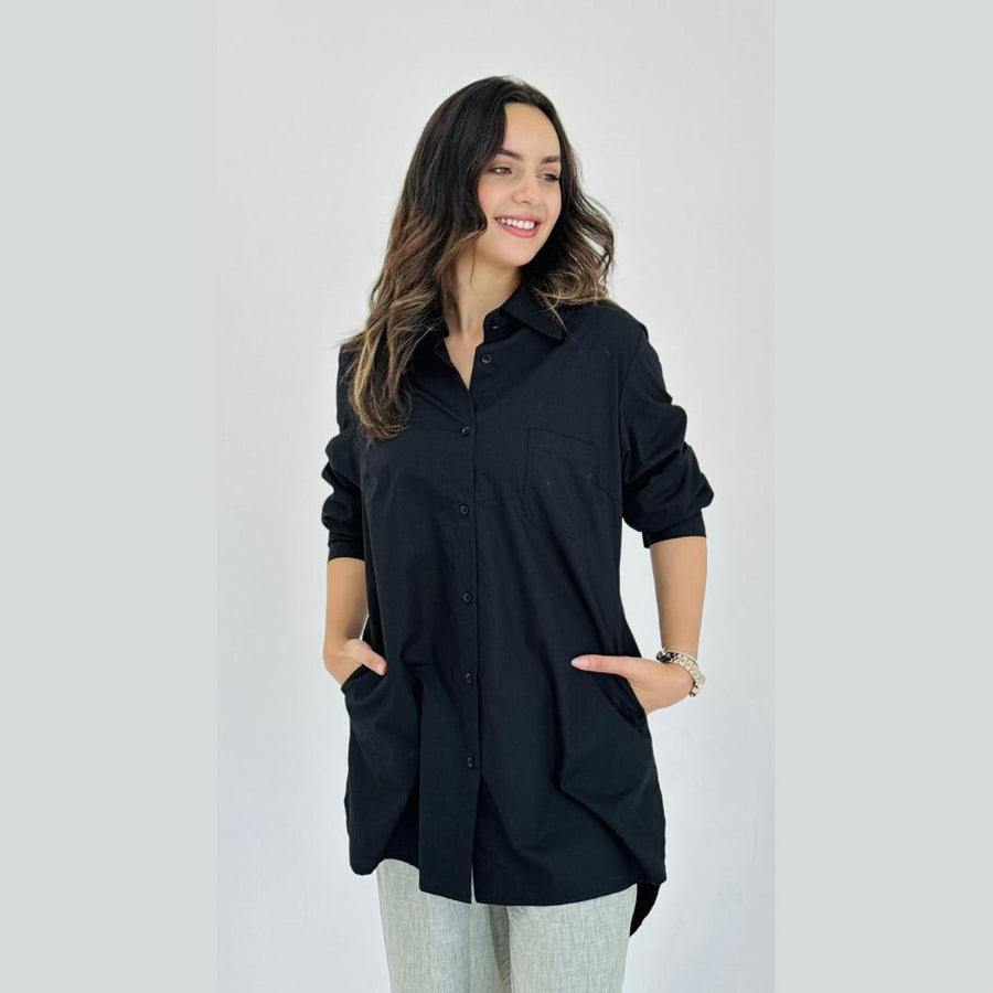 Noir Relaxed Shirt