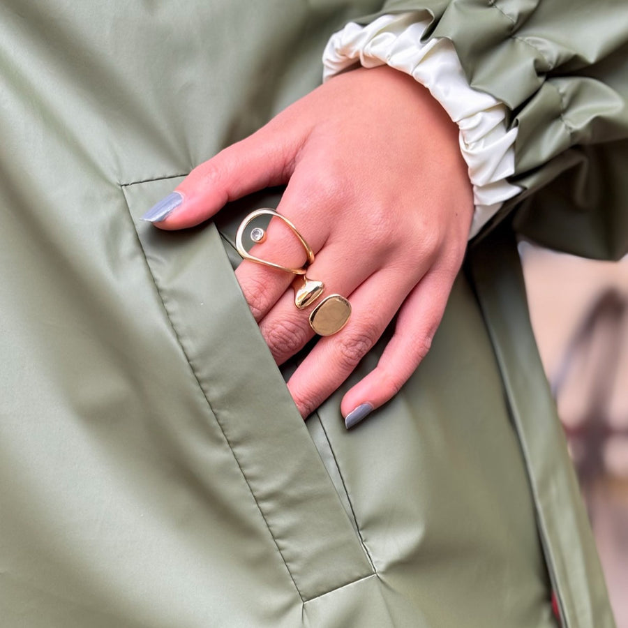 Windbreaker Coat Olive