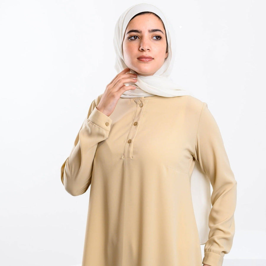 - AB Essential Women Wear - AB Signature Shirt Beige