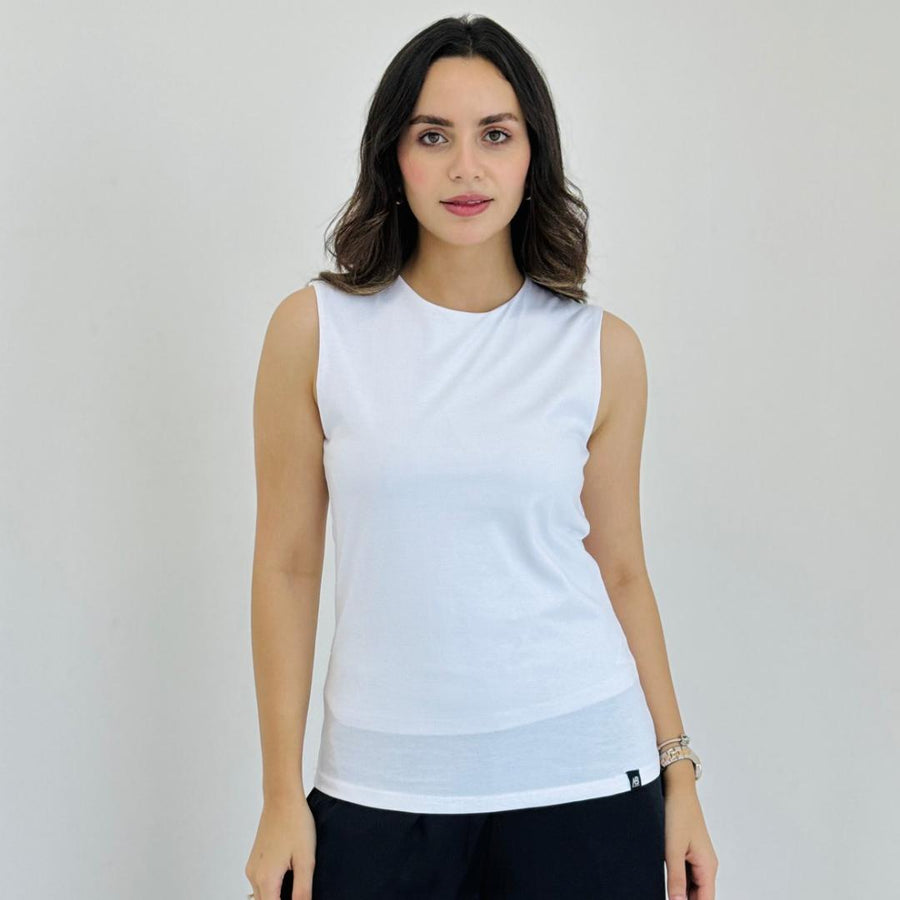 - AB Essential Women Wear - Fresh Basic White