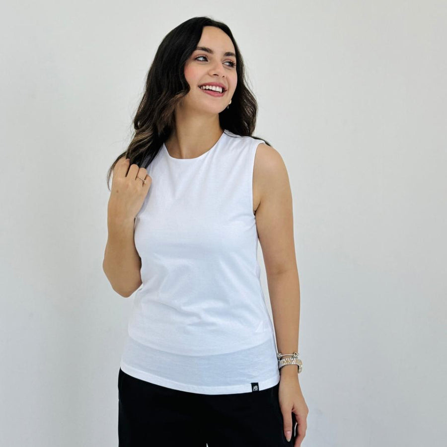 - AB Essential Women Wear - Fresh Basic White