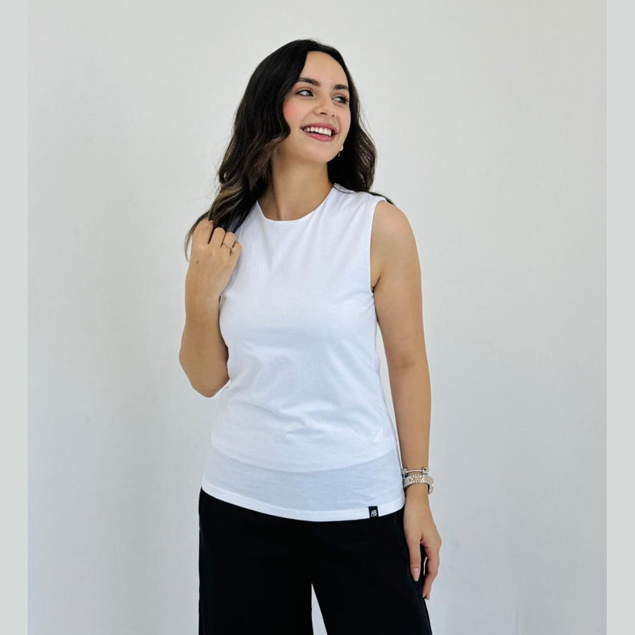 - AB Essential Women Wear - Fresh Basic White