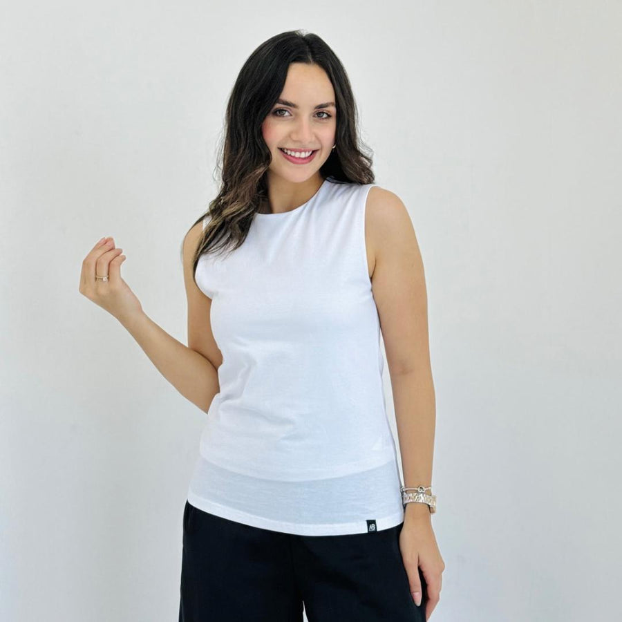 - AB Essential Women Wear - Fresh Basic White