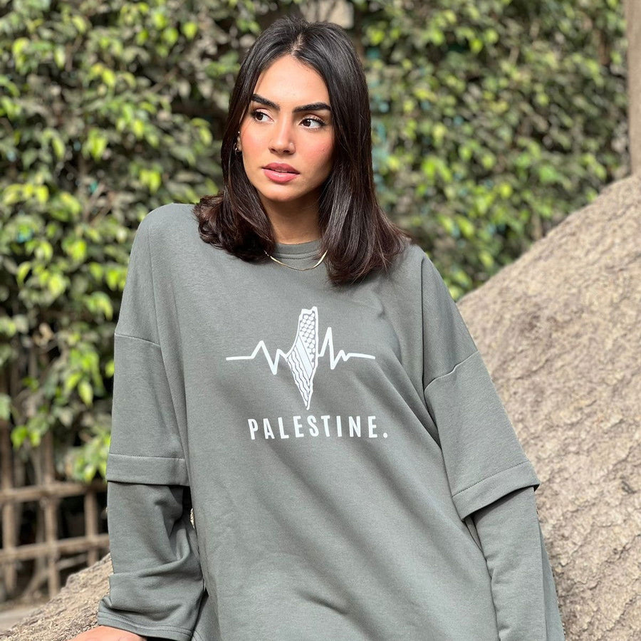 - AB Essential Women Wear - Palestine Tee