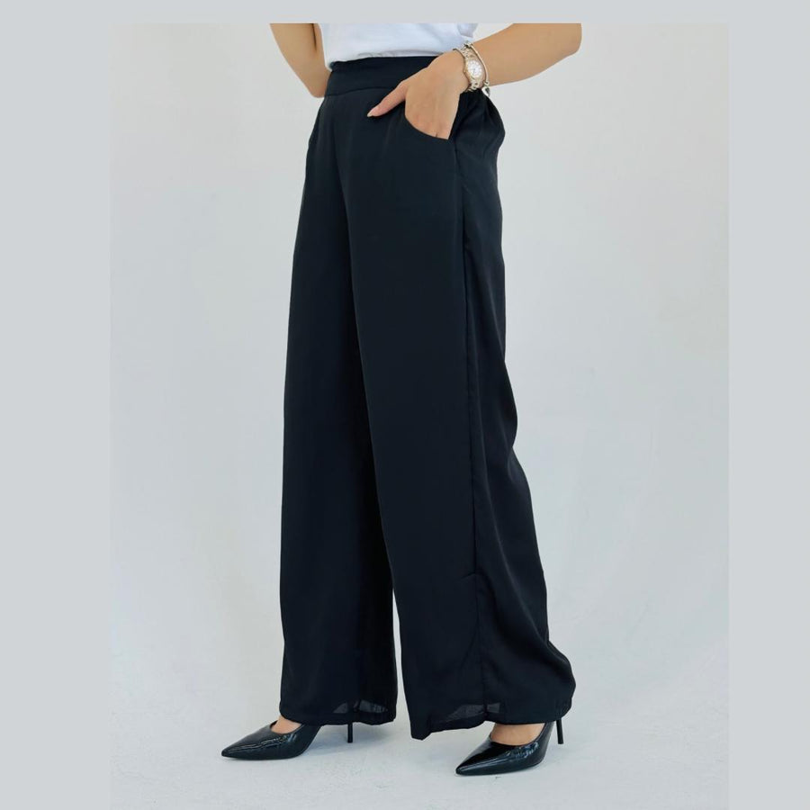 - AB Essential Women Wear - Silk Blacky Pants