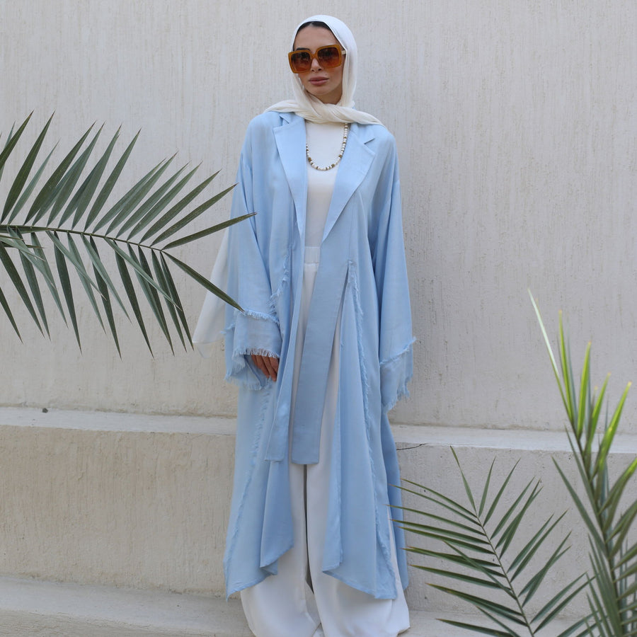 - AB Essential Women Wear - Sky Long Cardigan