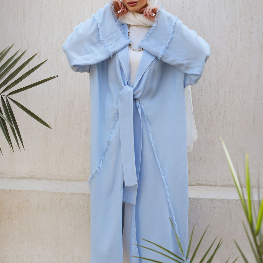 - AB Essential Women Wear - Sky Long Cardigan