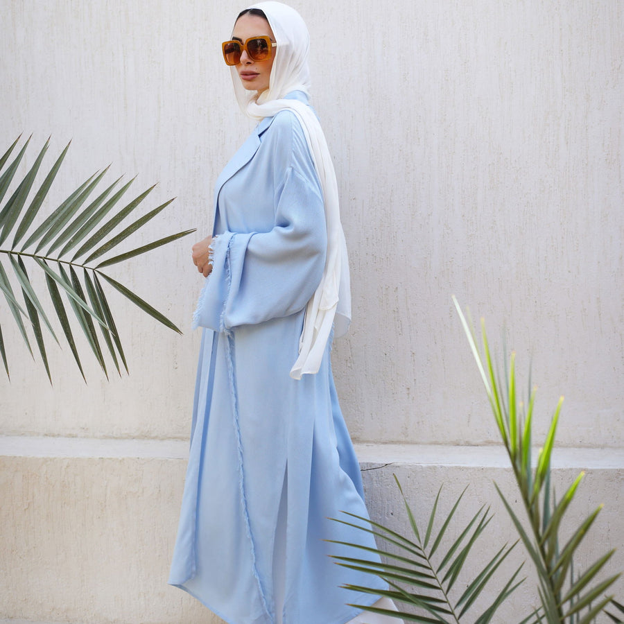 - AB Essential Women Wear - Sky Long Cardigan