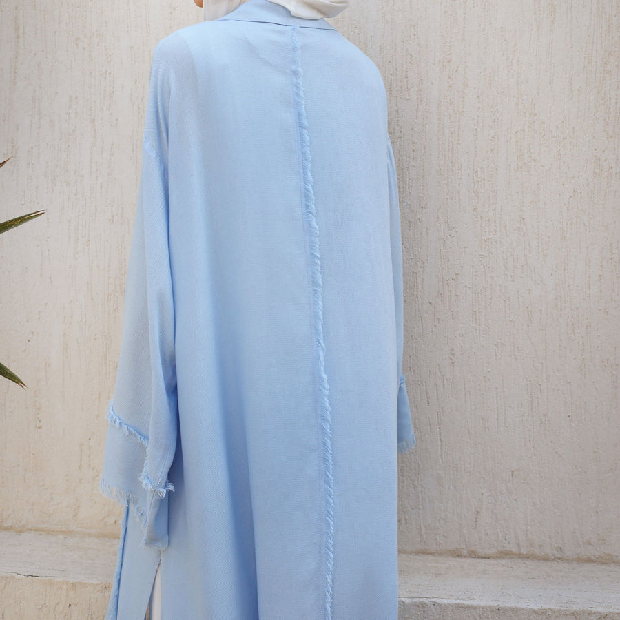 - AB Essential Women Wear - Sky Long Cardigan