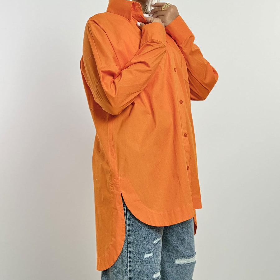 - AB Essential Women Wear - Super Orange Shirt