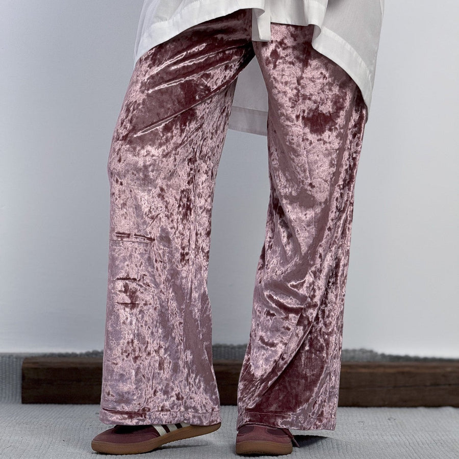 - AB Essential Women Wear - Super Velvet Rose Pants