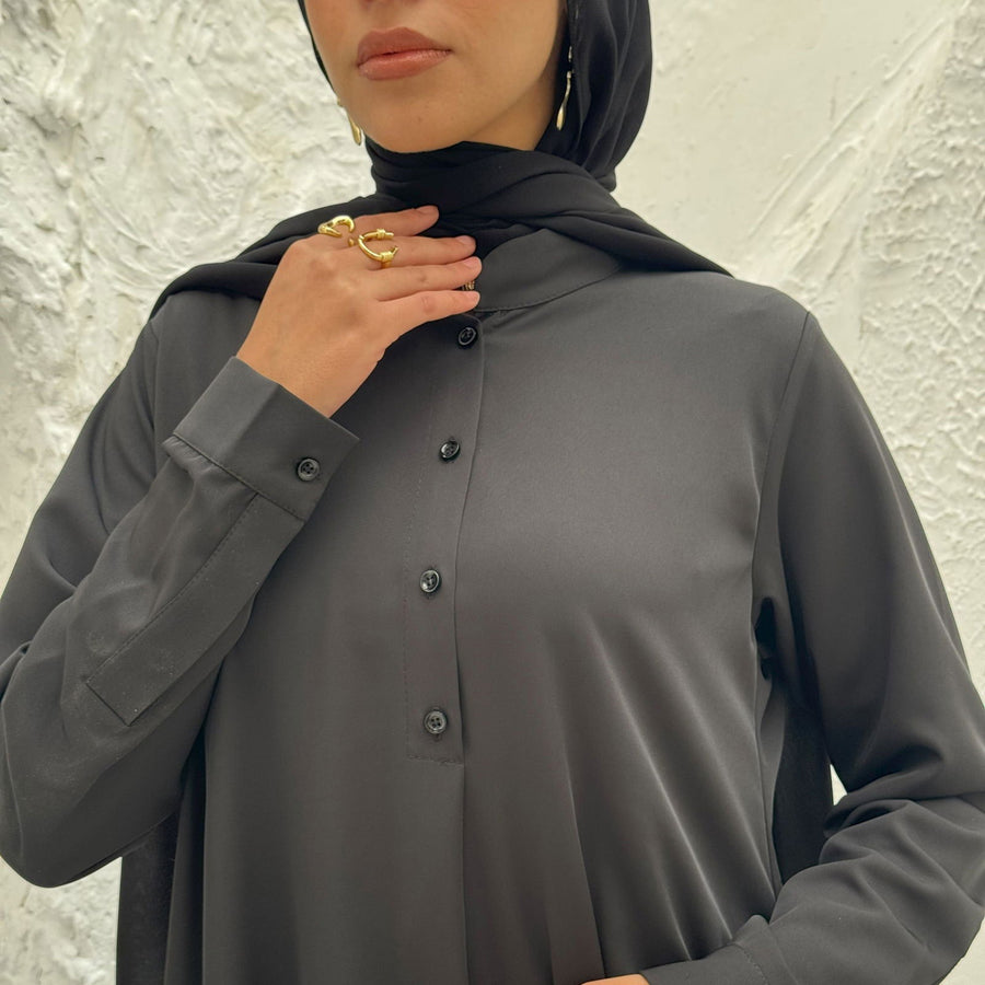 Classic Abaya Black - AB Essential Women Wear