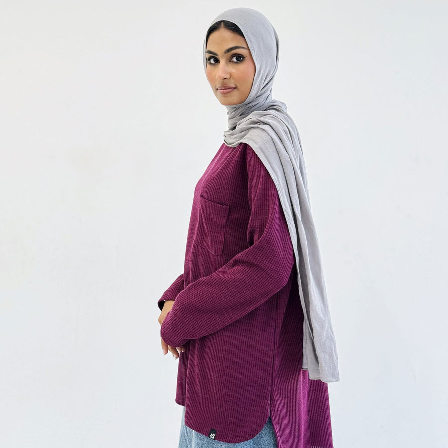 Essential Top Burgundy - AB Essential Women Wear