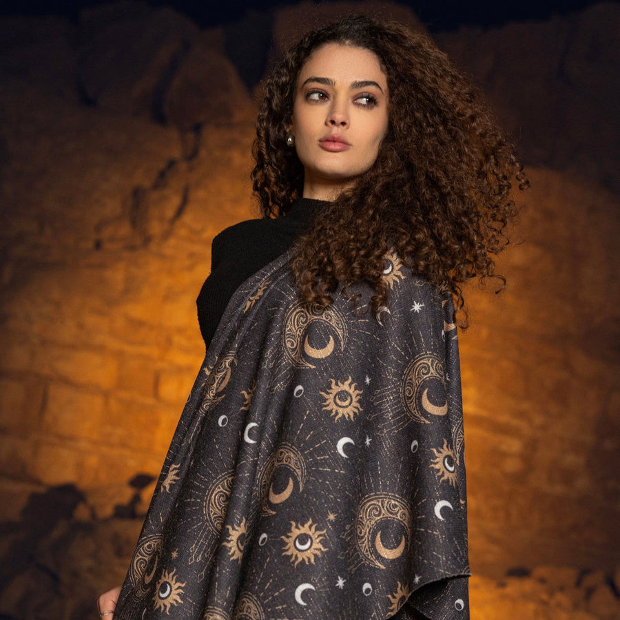 Helal Wool Scarf - AB Essential Women Wear