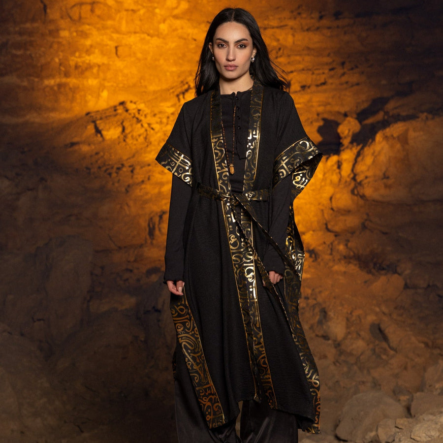 Kalimat Kaftan Gold - AB Essential Women Wear