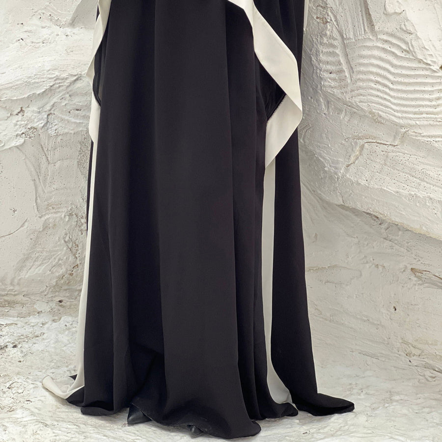 Layl Abaya White - AB Essential Women Wear