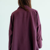New Bestie Blazer Burgundy