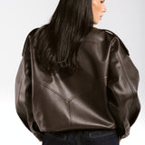 Main Leather Jacket Brown
