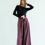 Golden Hour Pants Burgundy