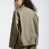 Falling Leaves Set Olive