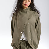 Falling Leaves Set Olive