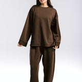 Mist Oysho Set Brown