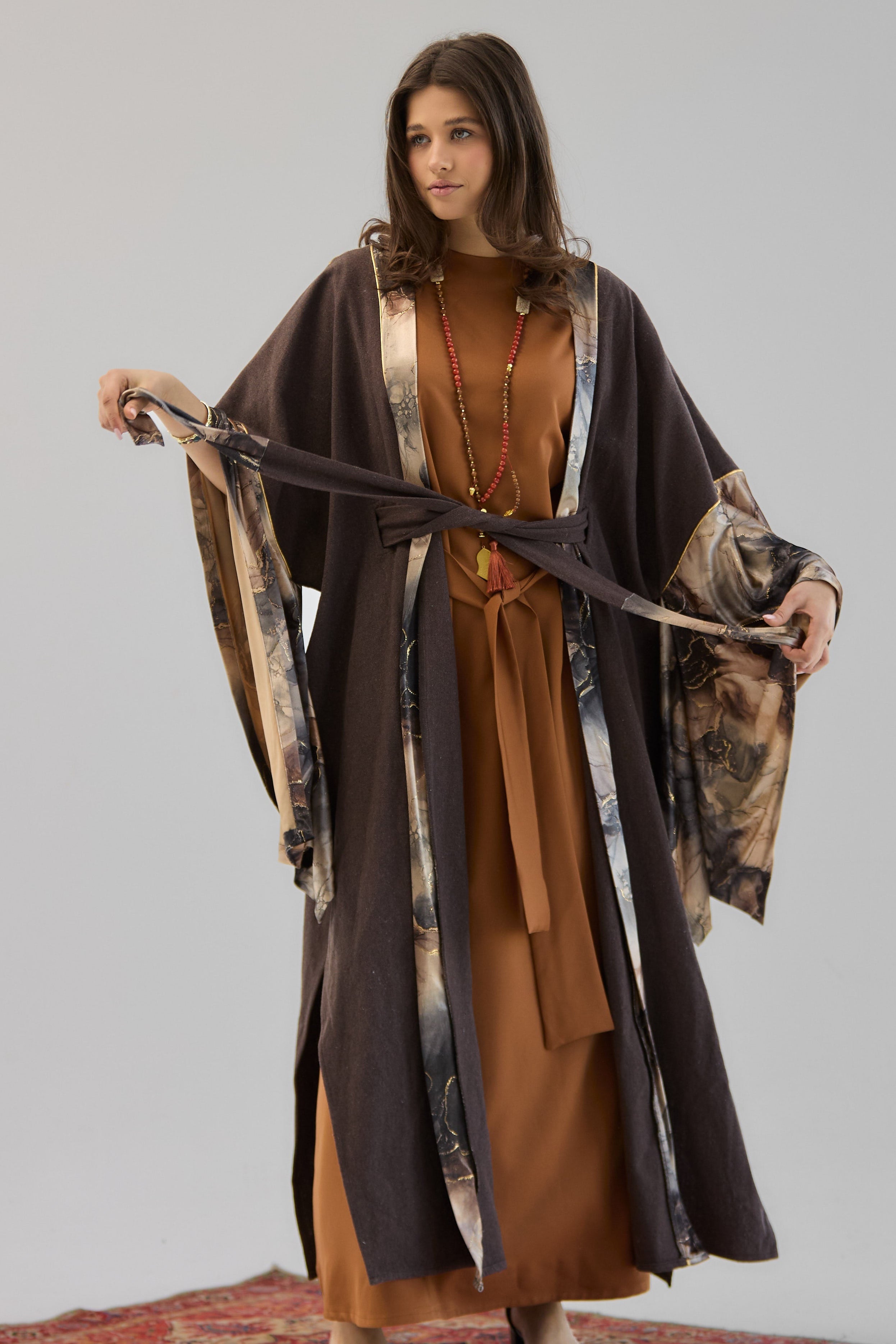 Antique Brown Kaftan - AB ESSENTIALS