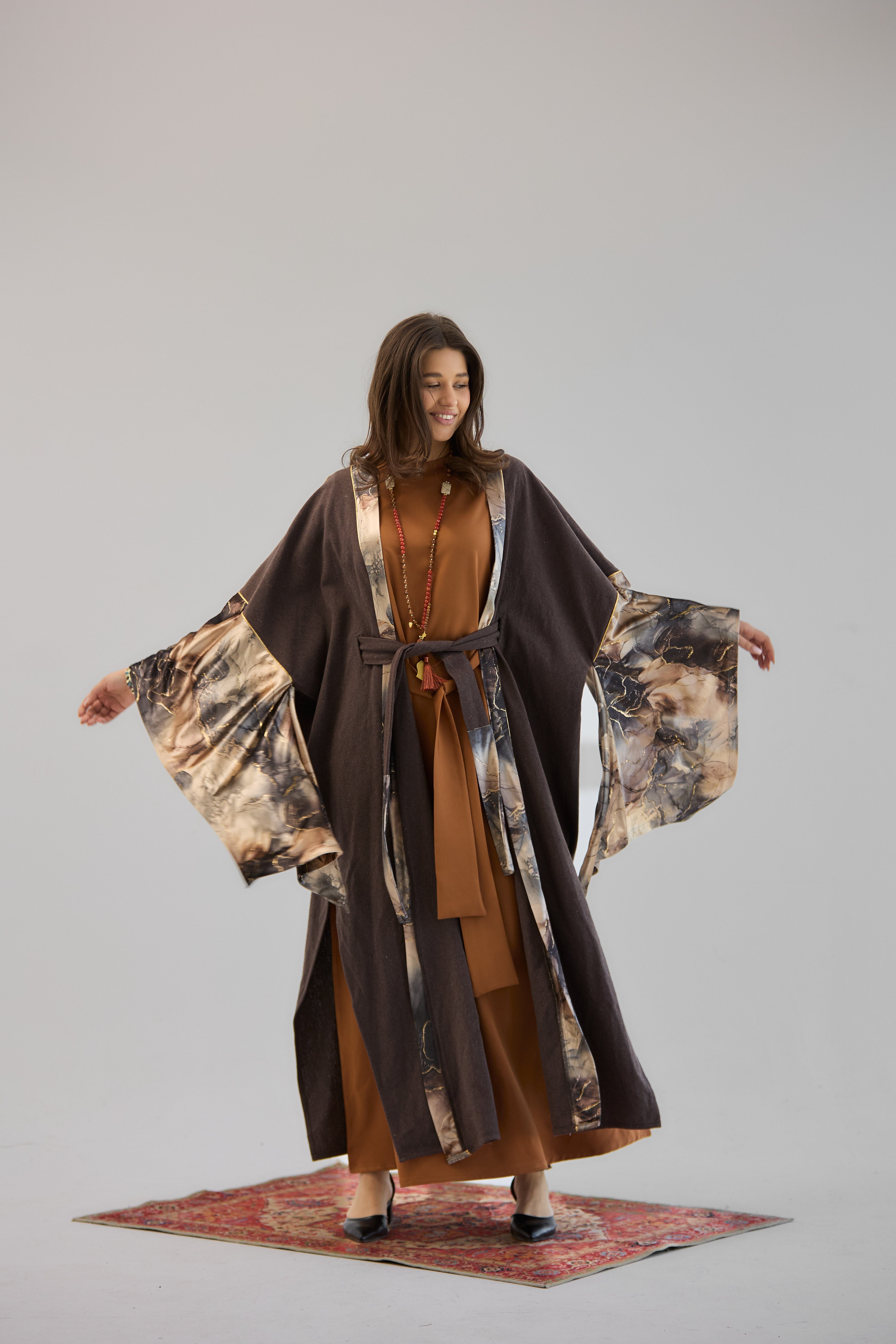 Antique Brown Kaftan - AB ESSENTIALS