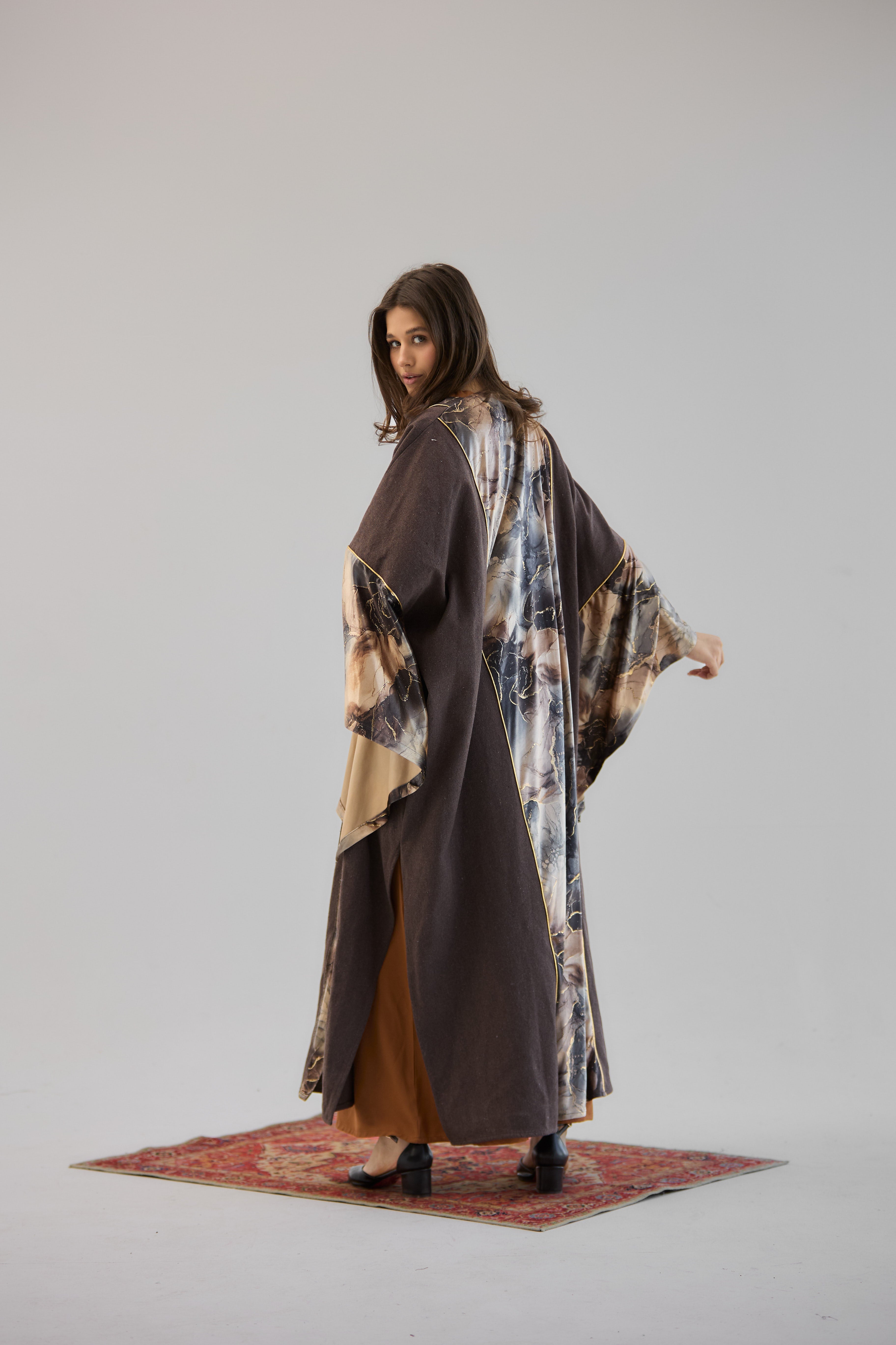 Antique Brown Kaftan - AB ESSENTIALS