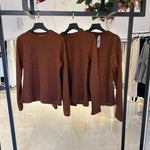 Aura Top Brown - AB ESSENTIALS