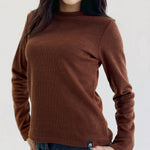 Aura Top Brown - AB ESSENTIALS