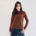 Aura Top Brown - AB ESSENTIALS