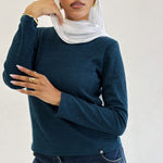 Aura Top Navy - AB ESSENTIALS
