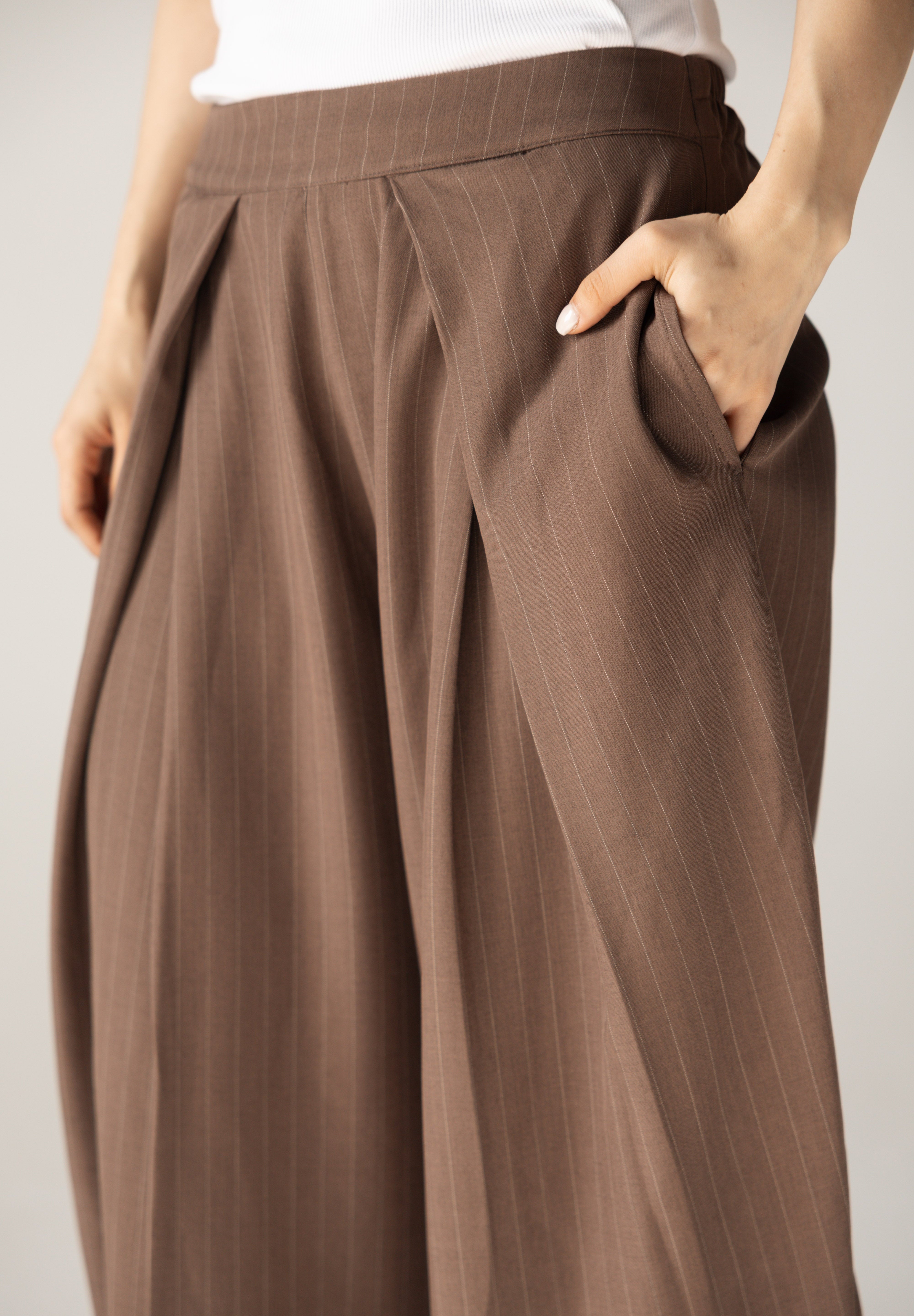 Bestie Pants Brown - AB ESSENTIALS