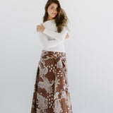 Boho Skirt Brown - AB ESSENTIALS